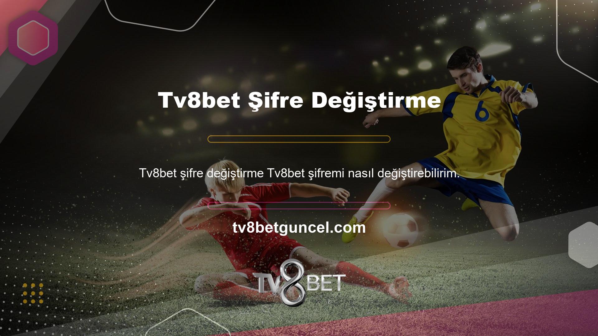 Çevrimiçi bahis endüstrisine girdiğinden, Tv8bet hedef kitlesinin tercihlerini ve ihtiyaçlarını daha iyi anlamak ve bu ihtiyaçlara basit çözümler sunmak için güçlü bir teknolojik altyapıya sahiptir