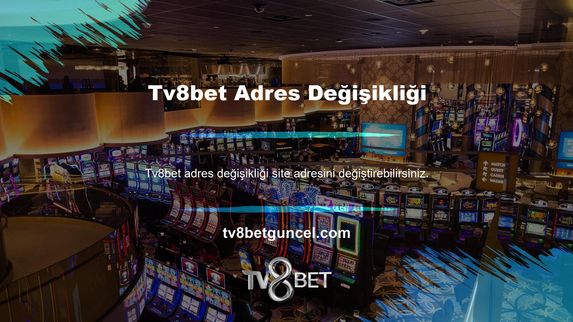 Site adresini değiştirebilirsiniz