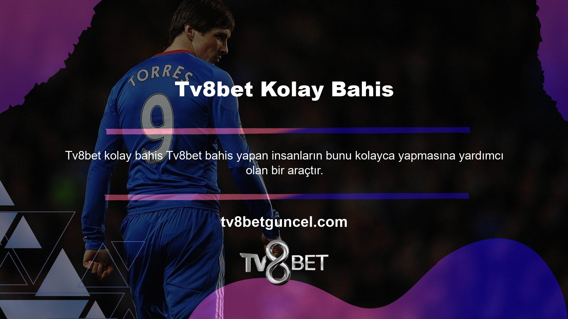 Bahis hakkında onu basit ve kullanışlı kılan çok fazla bilgiye sahiptir